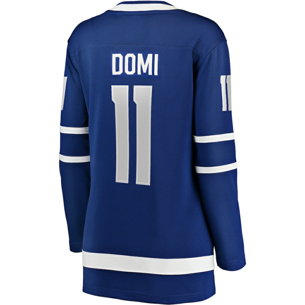 NHL Max Domi Toronto Maple Leafs Fanatics Women's Home Breakaway Player Jersey