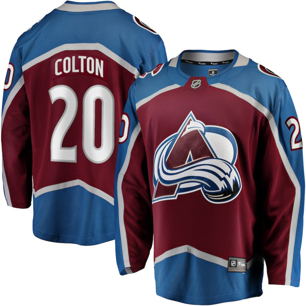 NHL Ross Colton Colorado Avalanche Fanatics Home Breakaway Jersey