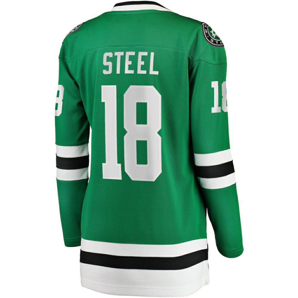 NHL Sam Steel Dallas Stars Fanatics Women's Home Breakaway Player Jersey