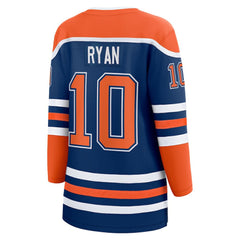 NHL Derek Ryan Edmonton Oilers Fanatics Women's Home Breakaway Player Jersey
