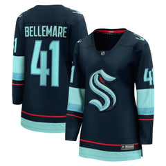 NHL Pierre-Edouard Bellemare Seattle Kraken Fanatics Women's Home Breakaway Player Jersey