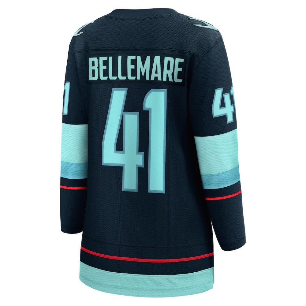 NHL Pierre-Edouard Bellemare Seattle Kraken Fanatics Women's Home Breakaway Player Jersey