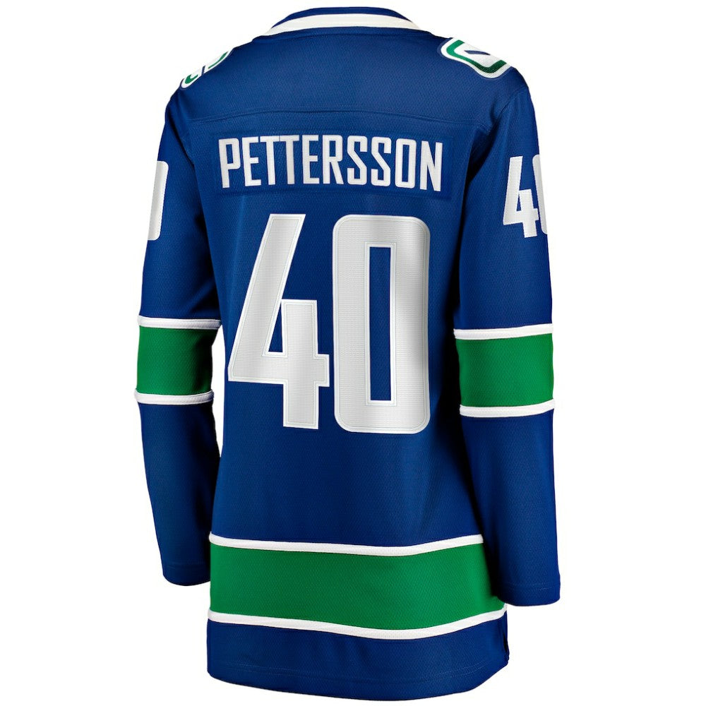 NHL Elias Pettersson Vancouver Canucks Fanatics Women's Home Breakaway Player Jersey
