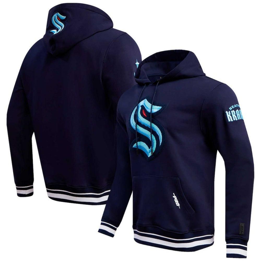 NHL Seattle Kraken Pro Standard Retro Classic Fleece Pullover Hoodie