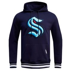 NHL Seattle Kraken Pro Standard Retro Classic Fleece Pullover Hoodie
