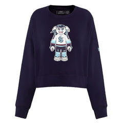 NHL Seattle Kraken Pro Standard Women's Mascot Crewneck Pullover Sweatshirt