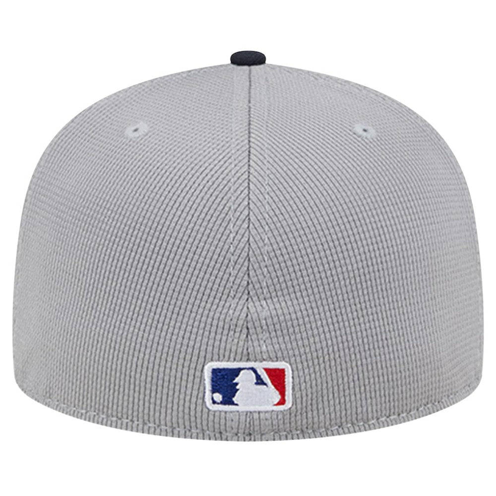 Gray Boston Red Sox New Era Pivot Mesh 59FIFTY Fitted Hat