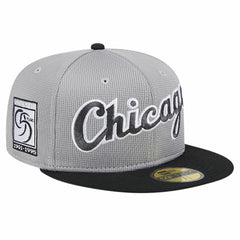 Gray Chicago White Sox New Era Pivot Mesh 59FIFTY Fitted Hat