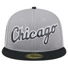 Gray Chicago White Sox New Era Pivot Mesh 59FIFTY Fitted Hat