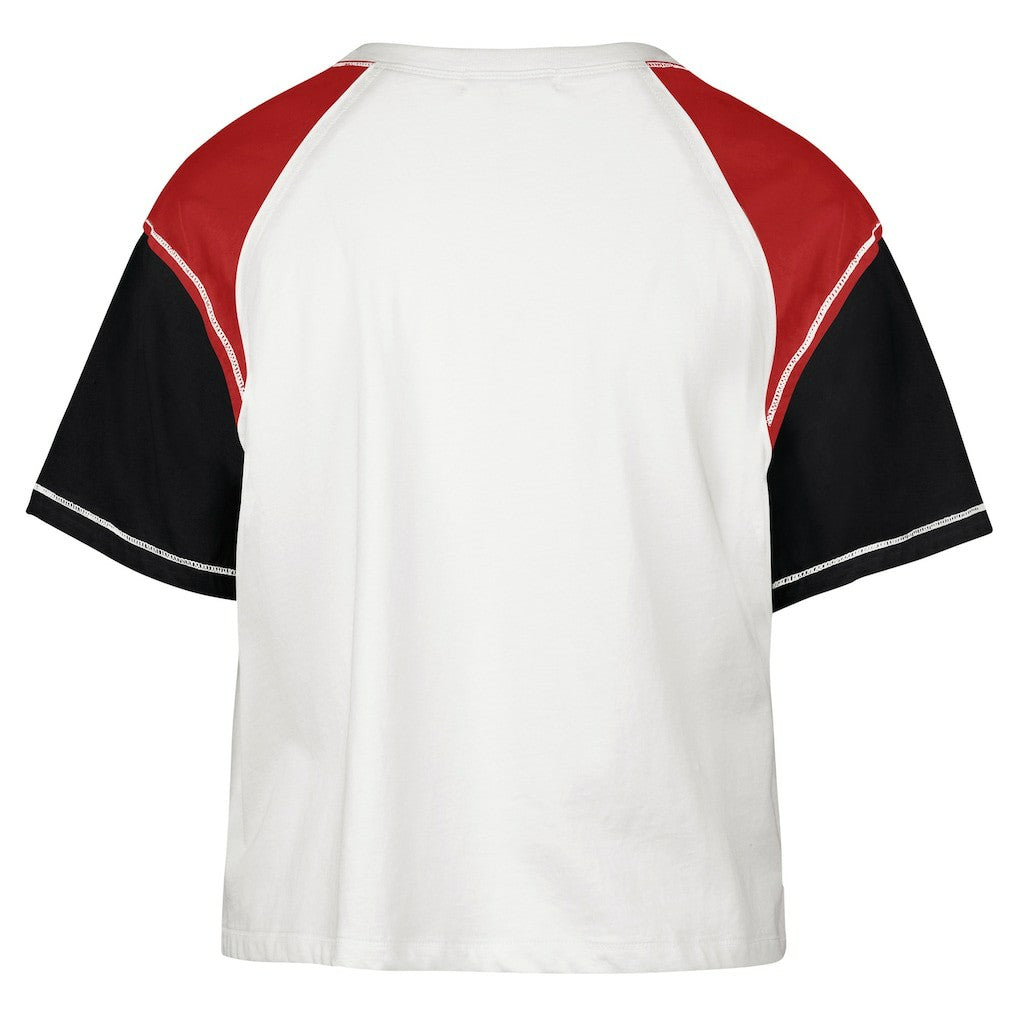 47 brand Chicago Bulls '47 Women's Premier Raglan Cropped T-Shirt sale