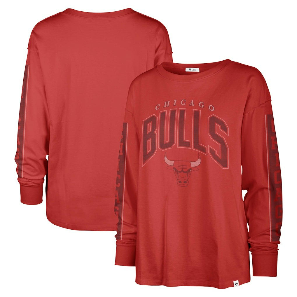47 brand Chicago Bulls '47 Women's Tomcat Long Sleeve T-Shirt sale