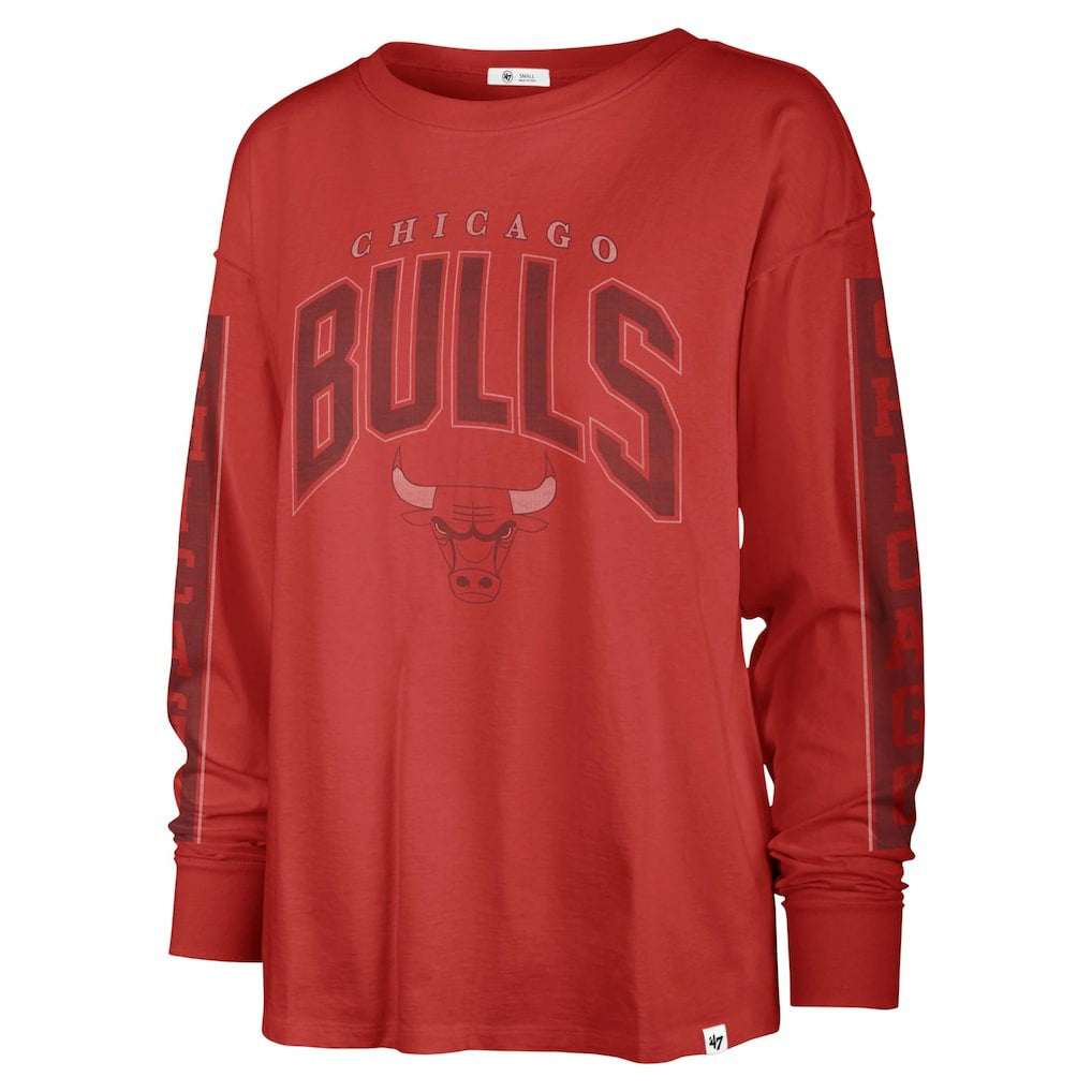 47 brand Chicago Bulls '47 Women's Tomcat Long Sleeve T-Shirt sale