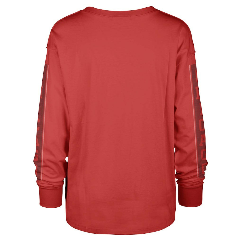 47 brand Chicago Bulls '47 Women's Tomcat Long Sleeve T-Shirt sale