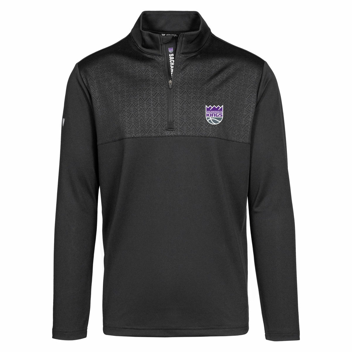 Sacramento Kings Levelwear Truth Insignia Core Quarter-Zip Pullover Top