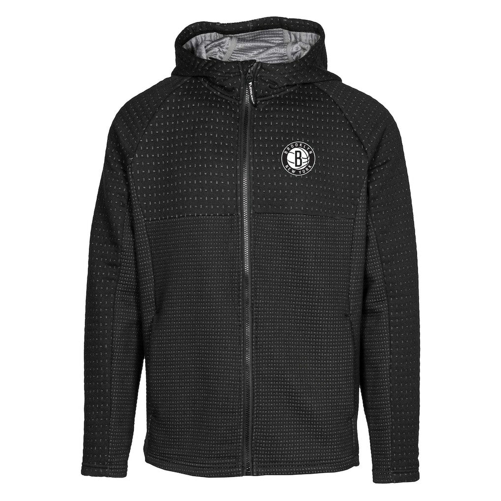 Brooklyn Nets Levelwear Durham Insignia Core Full-Zip Hoodie