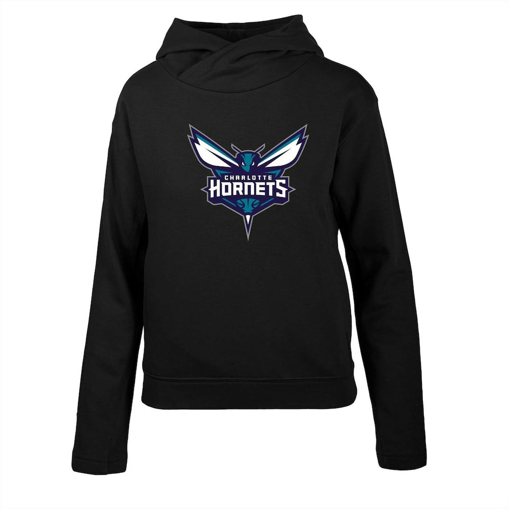 Charlotte Hornets Levelwear Women's Evian Core Pullover Hoodie