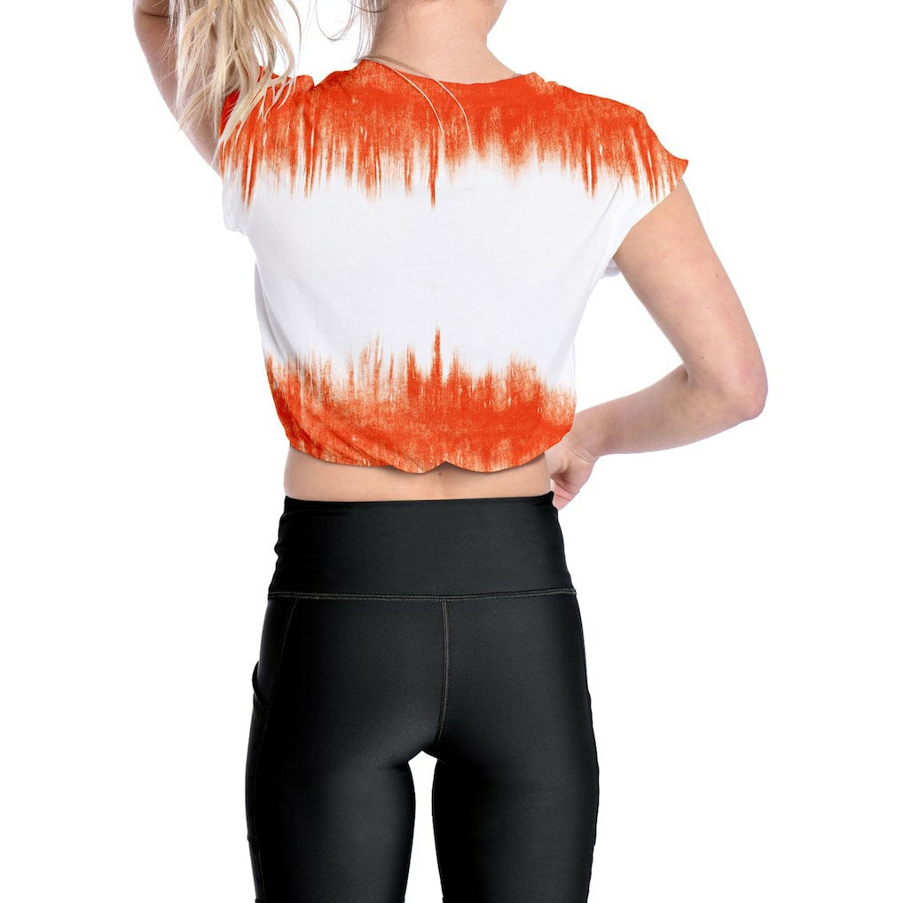 Certo Women's Cropped Framework T-Shirt - Cincinnati Bengals T-shirts