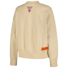 Chicago Bulls Qore Women's Oversized Cozy Mock Neck Pullover Sweatshirt