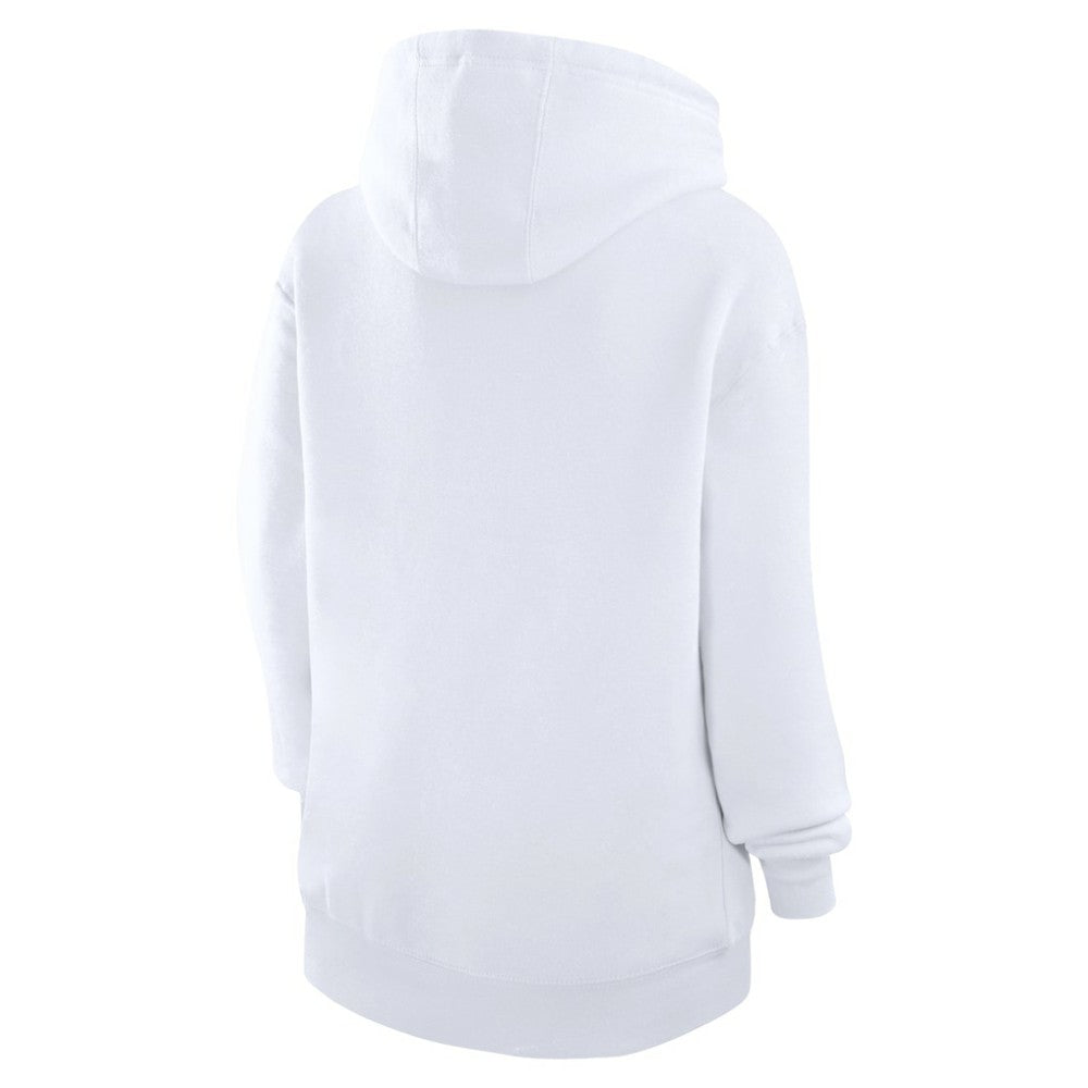 White Baltimore Orioles G-III 4Her by Carl Banks Women's Love Graphic Fleece Hoodie
