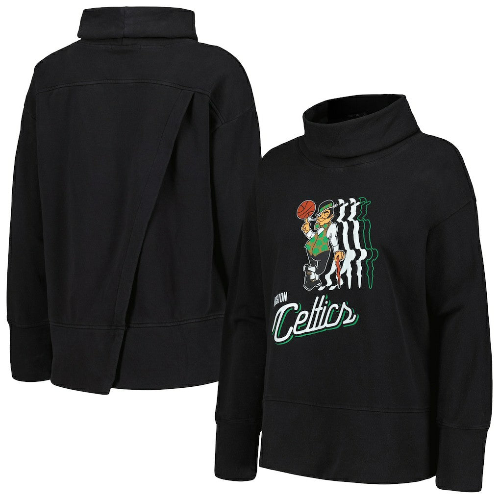Boston Celtics Levelwear Women's Sunset Pullover Sweatshirt
