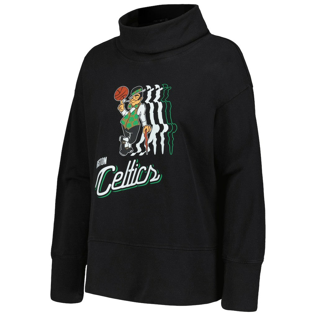 Boston Celtics Levelwear Women's Sunset Pullover Sweatshirt