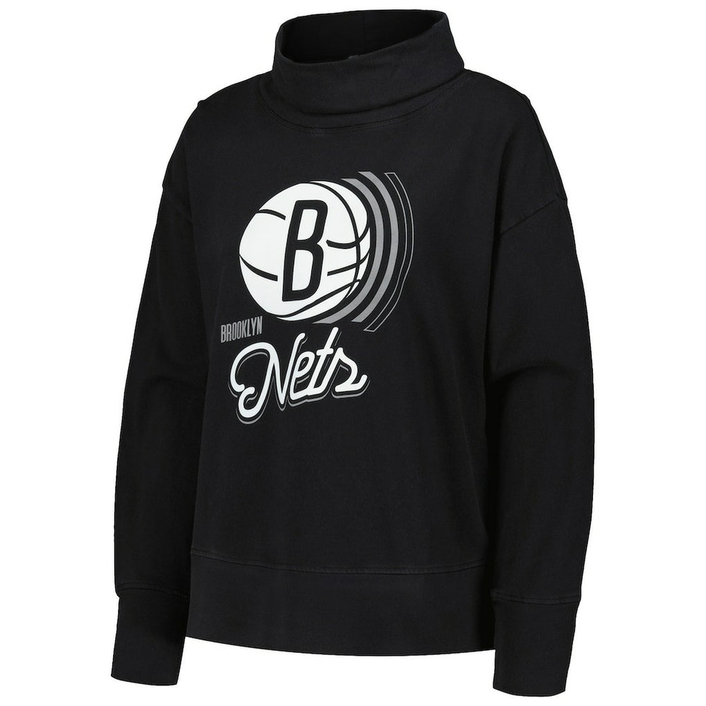 Brooklyn Nets Levelwear Women's Sunset Pullover Sweatshirt