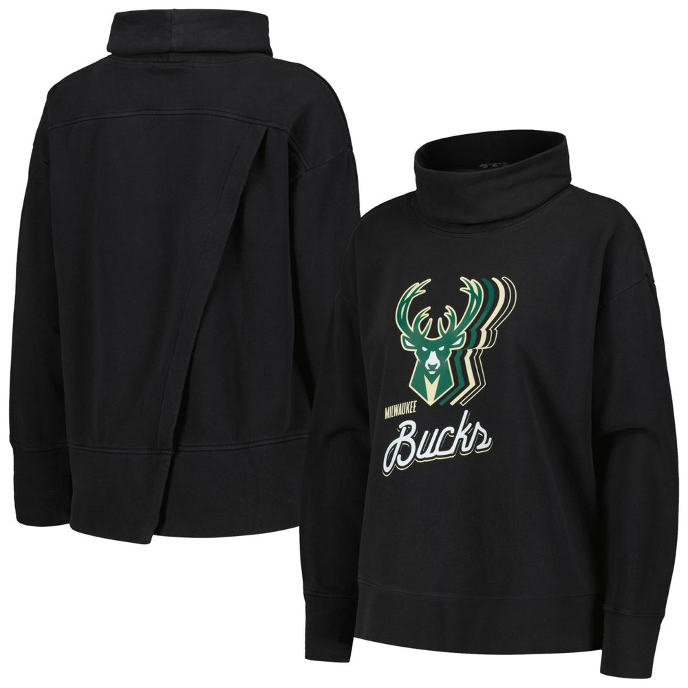 Milwaukee Bucks Levelwear Women's Sunset Pullover Sweatshirt