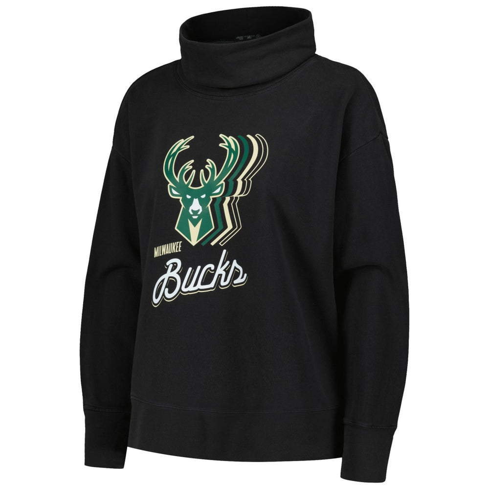 Milwaukee Bucks Levelwear Women's Sunset Pullover Sweatshirt