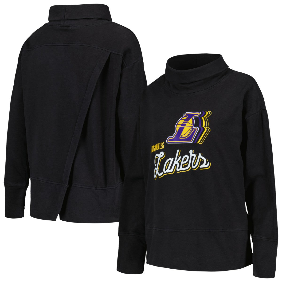 Los Angeles Lakers Levelwear Women's Sunset Pullover Sweatshirt