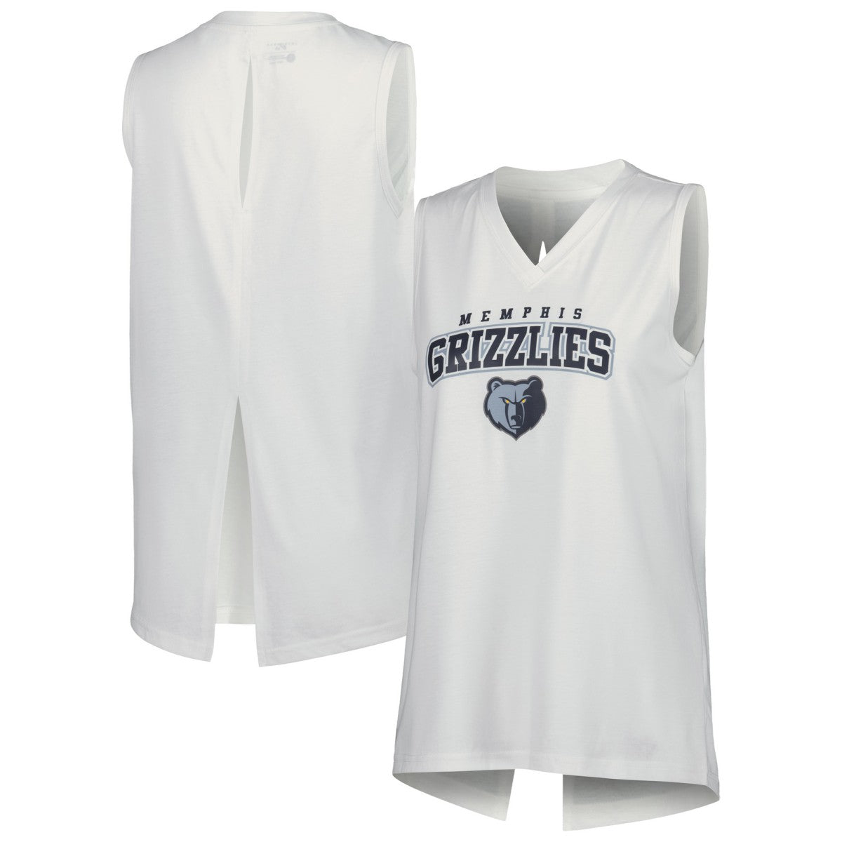 Memphis Grizzlies Levelwear Women's Paisley Peekaboo Tank Top