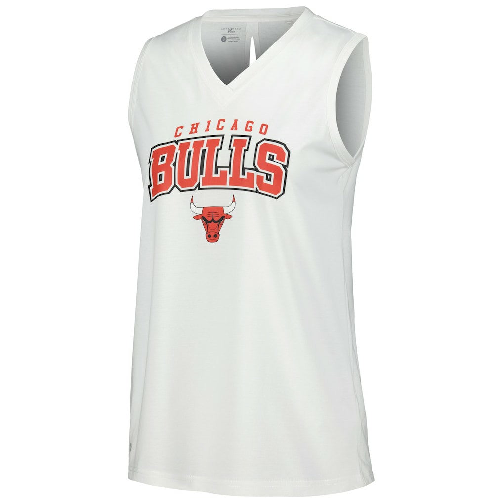 Chicago Bulls Levelwear Women's Paisley Peekaboo Tank Top sale