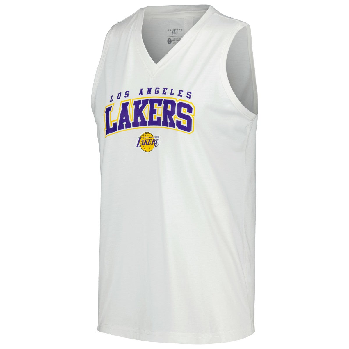 Los Angeles Lakers Levelwear Women's Paisley Peekaboo Tank Top