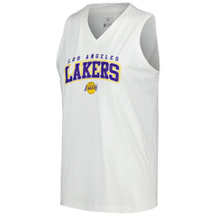 Los Angeles Lakers Levelwear Women's Paisley Peekaboo Tank Top