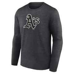 Charcoal Athletics Personalized Monochrome Name & Number Long Sleeve T-Shirt
