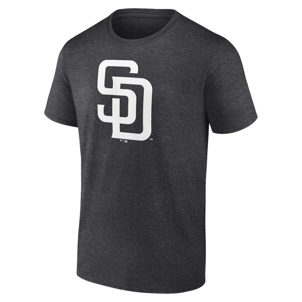 Charcoal San Diego Padres Personalized Monochrome Name & Number T-Shirt