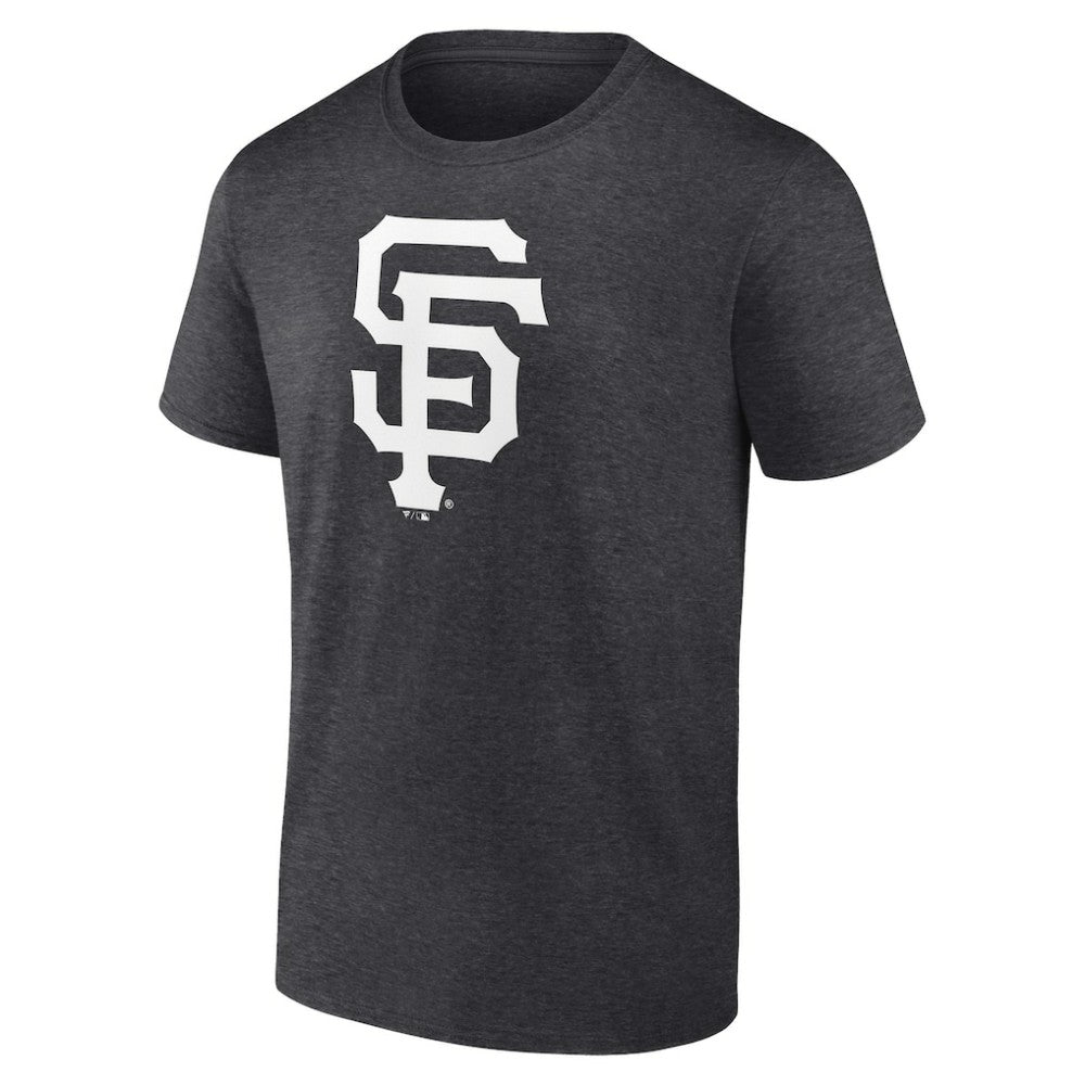 Charcoal San Francisco Giants Personalized Monochrome Name & Number T-Shirt
