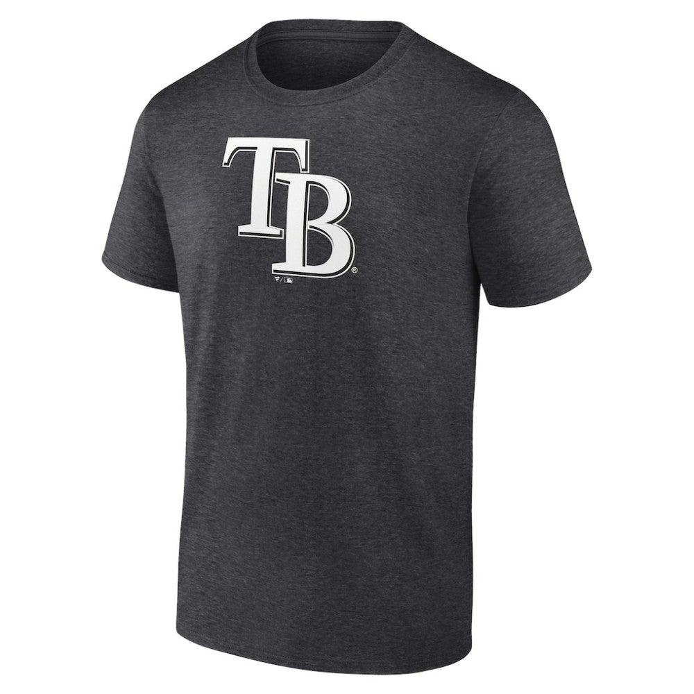 Charcoal Tampa Bay Rays Personalized Monochrome Name & Number T-Shirt