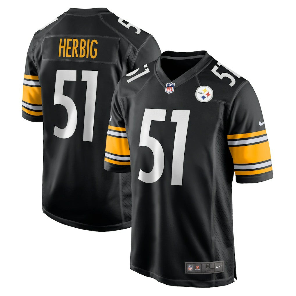 Nick Herbig  Game Jersey - Pittsburgh Steelers Jerseys