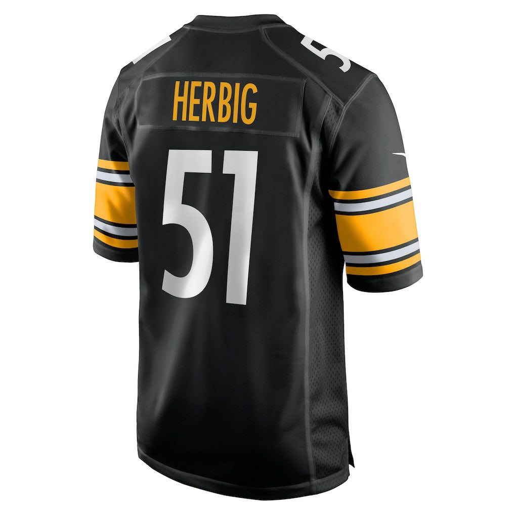 Nick Herbig  Game Jersey - Pittsburgh Steelers Jerseys