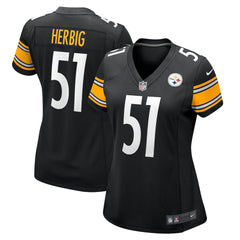 Nick Herbig  Women's Game Jersey - Pittsburgh Steelers Jerseys