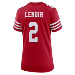 Deommodore Lenoir  Women's Game Jersey - San Francisco 49ers Jerseys