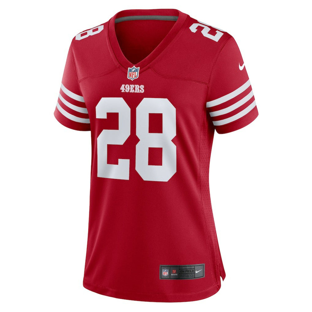 Darrell Luter Jr.  Women's Game Jersey - San Francisco 49ers Jerseys