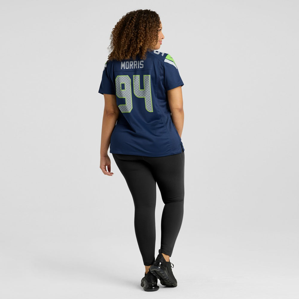 Mike Morris  Women's Team Game Jersey - Seattle Seahawks Jerseys