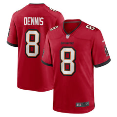 SirVocea Dennis  Game Jersey - Tampa Bay Buccaneers Jerseys