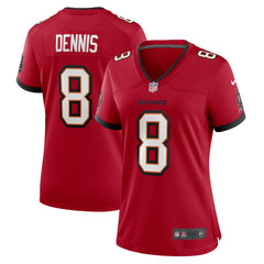 SirVocea Dennis  Women's Game Jersey - Tampa Bay Buccaneers Jerseys
