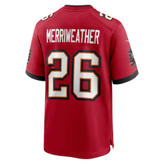Kaevon Merriweather  Game Jersey - Tampa Bay Buccaneers Jerseys
