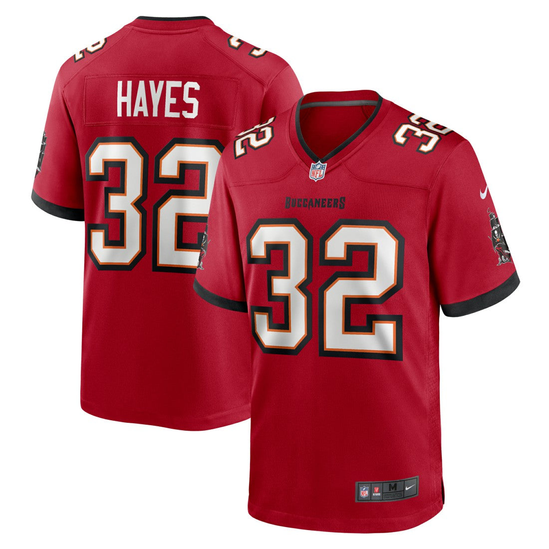 Josh Hayes  Game Jersey - Tampa Bay Buccaneers Jerseys