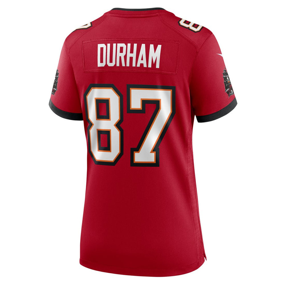 Payne Durham  Women's Game Jersey - Tampa Bay Buccaneers Jerseys