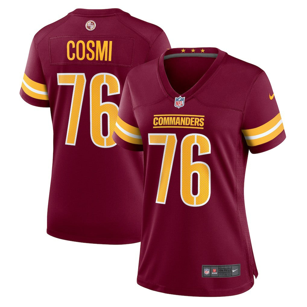 Sam Cosmi  Women's Game Jersey - Washington Commanders Jerseys