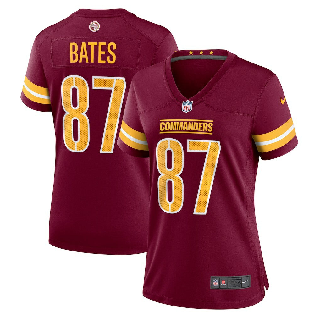John Bates  Women's Game Jersey - Washington Commanders Jerseys